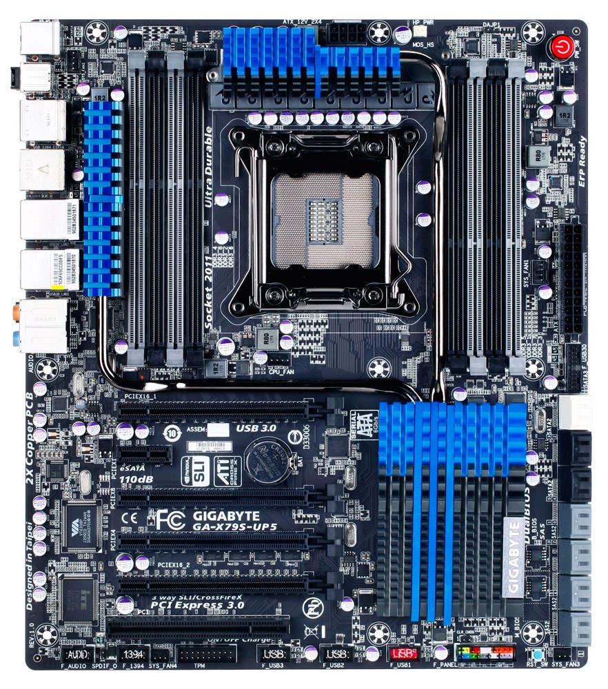 Gigabyte X79S-UP5 WiFi Review: Ultra Durable 5 Meets the C606 Chipset